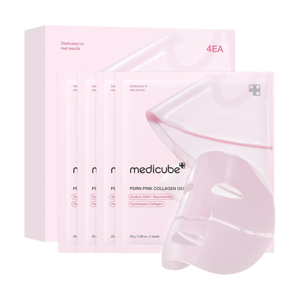 medicube Salmon Dna Pdrn Pink Collagen Jelly Gel Mask Overnight Face Mask For Glass Glow Skin