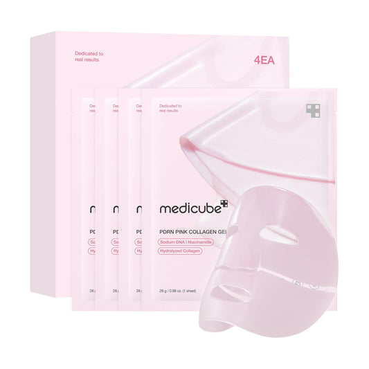 medicube Salmon Dna Pdrn Pink Collagen Jelly Gel Mask Overnight Face Mask For Glass Glow Skin