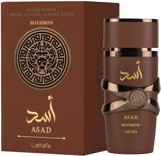 Yara Asad by Lattafa for Women Bourbon - 3.4 oz EDP Spray